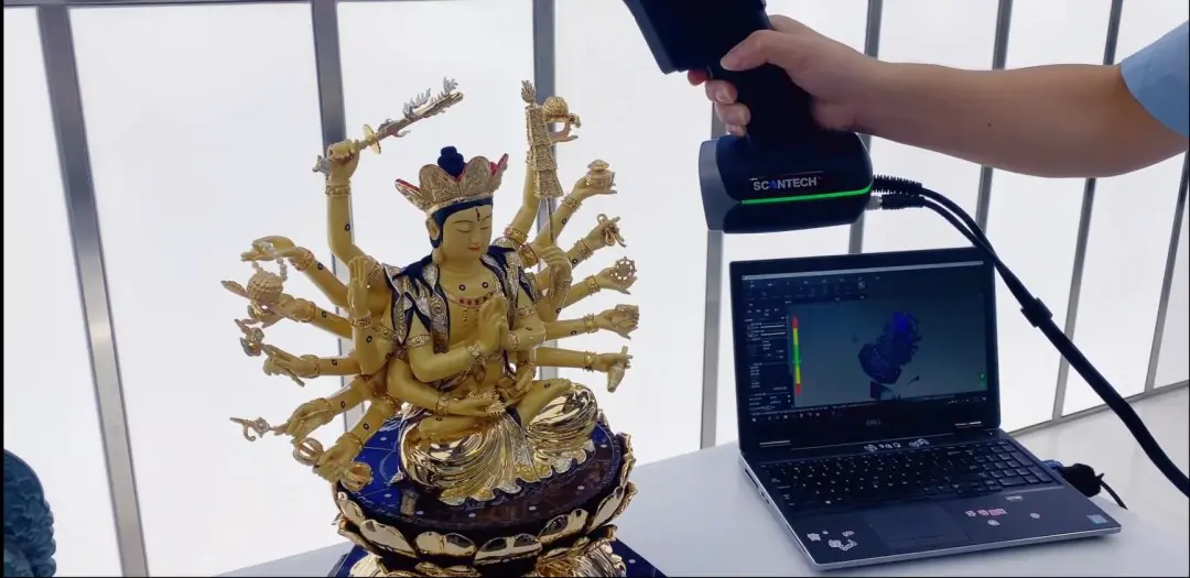 A Rare Buddha Statue Reproduced By 3D Printing A Rare Buddha Statue Reproduced By 3D Printing
