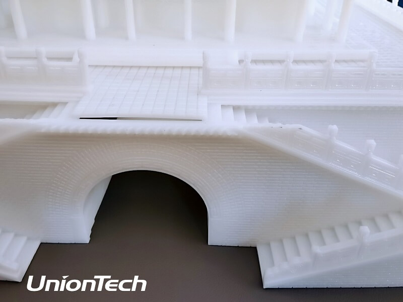 3D Printed Classical Building Model