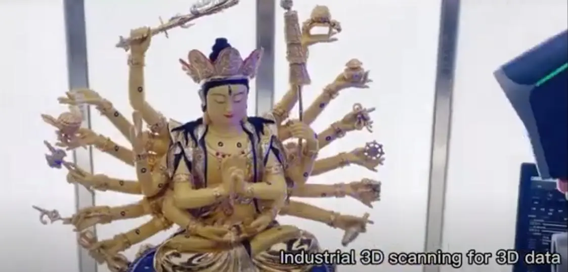 Unique Buddha statue gets replicated by UnionTech SLA printer