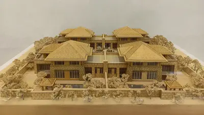 3D printed architectural models