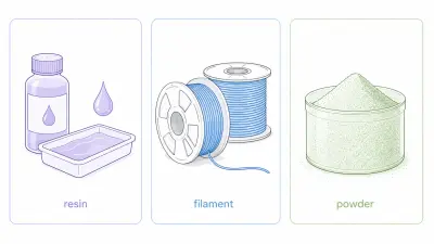 SLA vs FDM vs SLS
